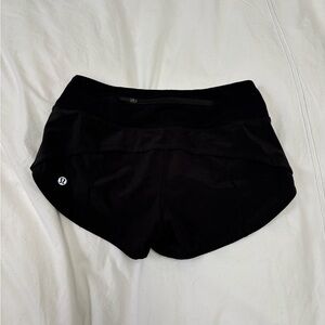 lululemon athletica Women's Black yoga Shorts